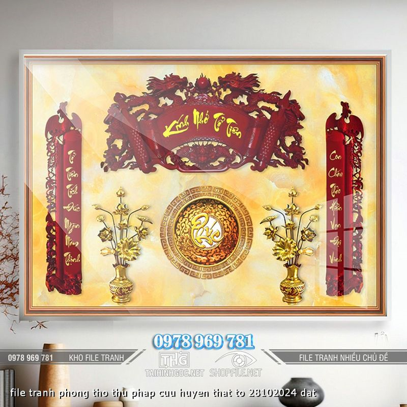 file tranh phong tho thu phap cuu huyen that to 28102024 dat
