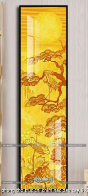 file tranh phong tho truc chi chim hac dau cay 04112025 h