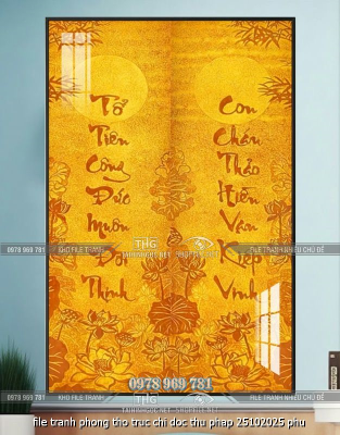 file tranh phong tho truc chi doc thu phap 25102025 phu