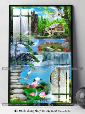 file tranh phong thuy coi xay nuoc 06102025