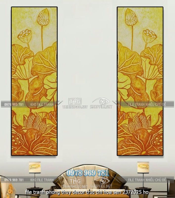 file tranh phong thuy decor truc chi hoa sen 2372025 ho