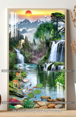 file tranh phong thuy dep 13032026