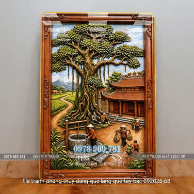 file tranh phong thuy dong que lang que tay bac 092026 68