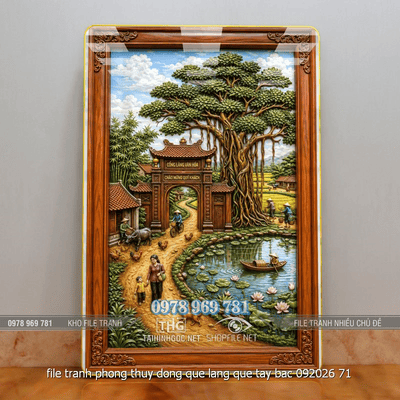 file tranh phong thuy dong que lang que tay bac 092026 71