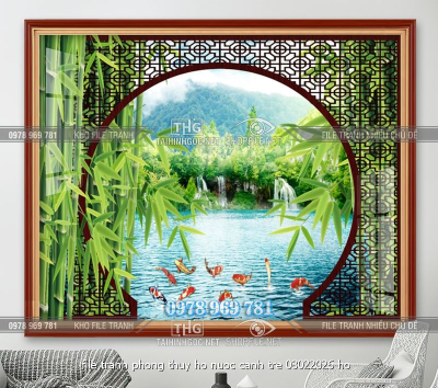 file tranh phong thuy ho nuoc canh tre 08022026 ho