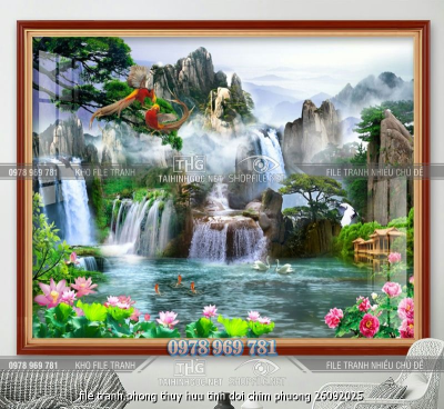 file tranh phong thuy huu tinh doi chim phuong 26092025