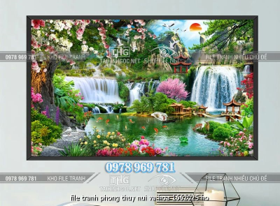 file tranh phong thuy nui va hoa 1662025 ho