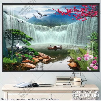 file tranh phong thuy phong canh thac nuoc 09032023 phu