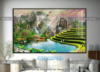 file tranh phong thuy ruong bac thang 1072025 dat