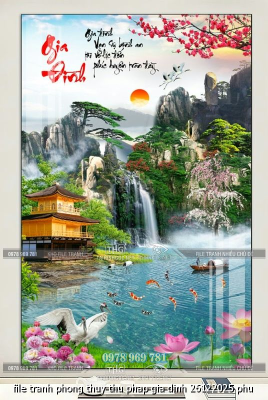 file tranh phong thuy thu phap gia dinh 26122025 phu