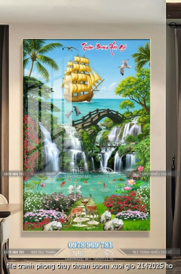 file tranh phong thuy thuan buom xuoi gio 2142025 ho