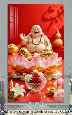 file tranh phong thuy tuong phat di lac nen do 09102025 vy