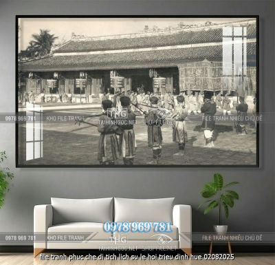 file tranh phuc che di tich lich su le hoi trieu dinh hue 02082025