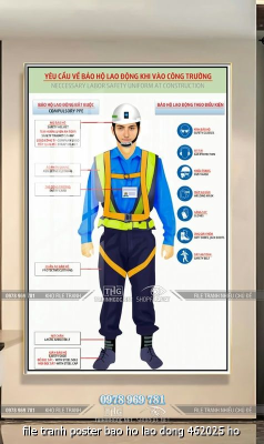 file tranh poster bao ho lao dong 462025 ho