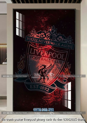 file tranh poster liverpool phong cach do den 03062025 thanh