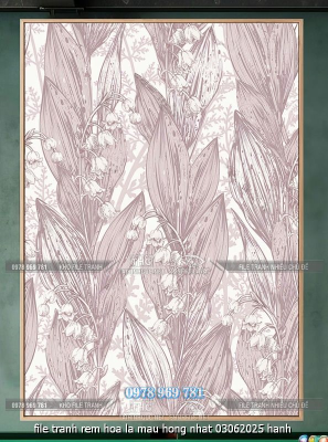 file tranh rem hoa la mau hong nhat 03062025 hanh