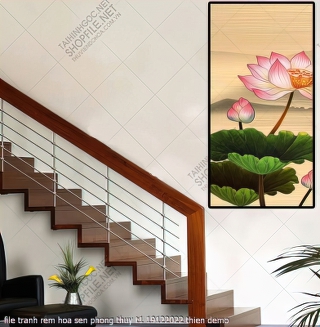 file tranh rem hoa sen phong thuy t1 19122022 thien