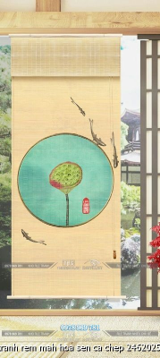 file tranh rem mah hoa sen ca chep 2462025 dat