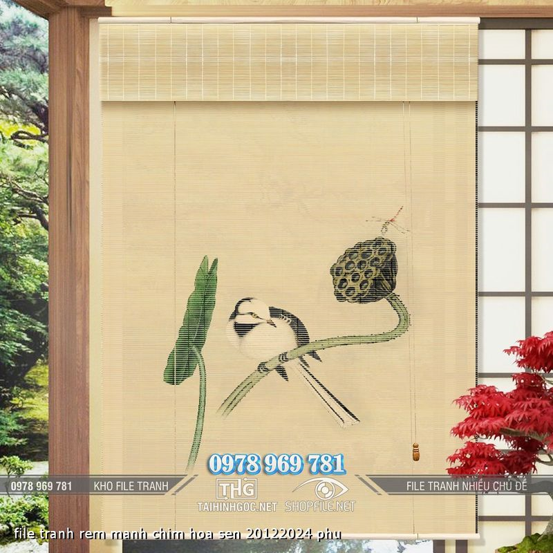 file tranh rem manh chim hoa sen 20122024 phu
