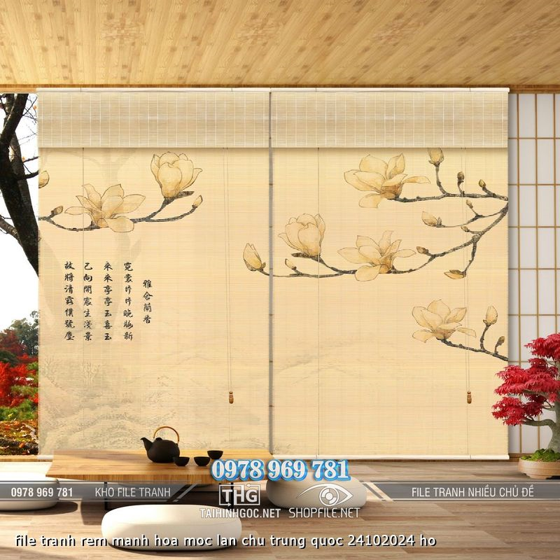 file tranh rem manh hoa moc lan chu trung quoc 24102024 ho
