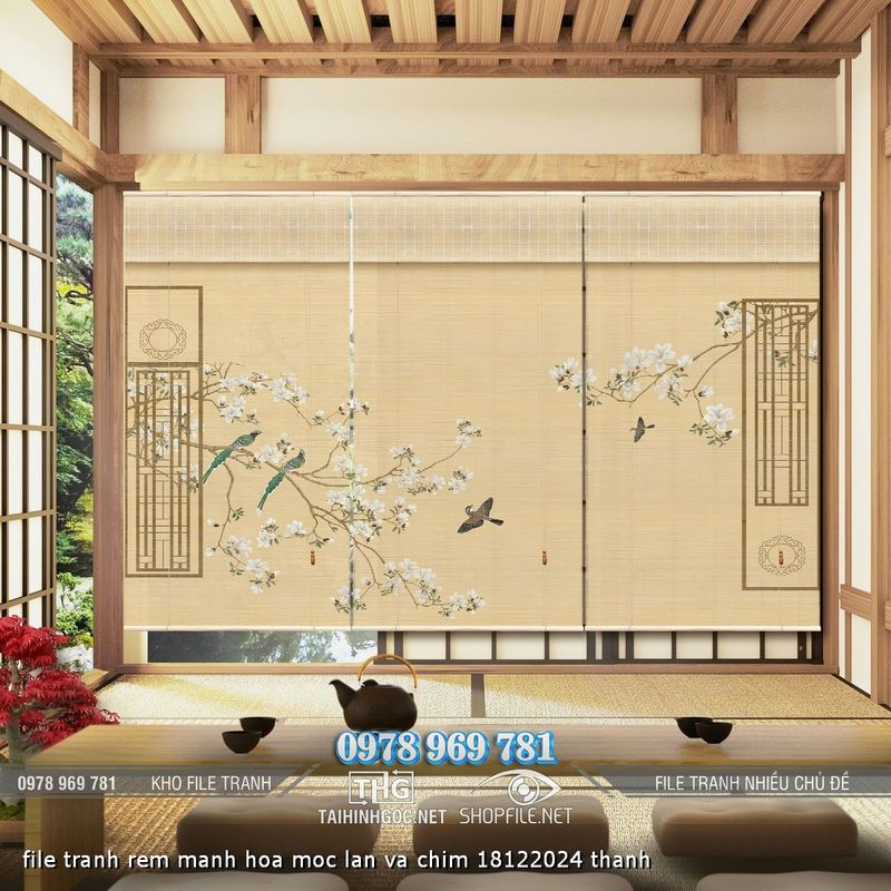 file tranh rem manh hoa moc lan va chim 18122024 thanh
