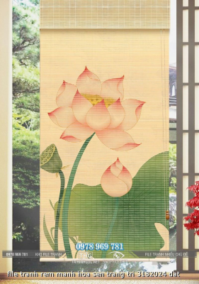file tranh rem manh hoa sen trang tri 3182024 dat