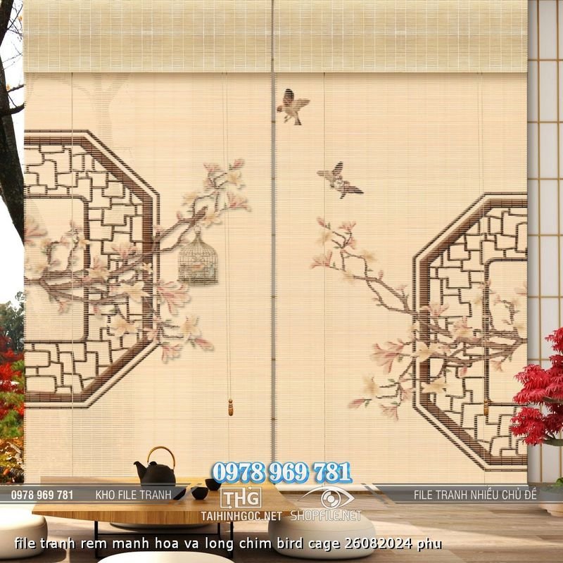 file tranh rem manh hoa va long chim bird cage 26082024 phu