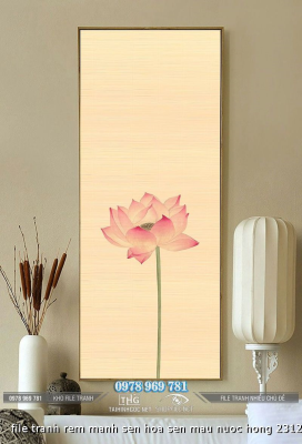 file tranh rem manh sen hoa sen mau nuoc hong 23122024