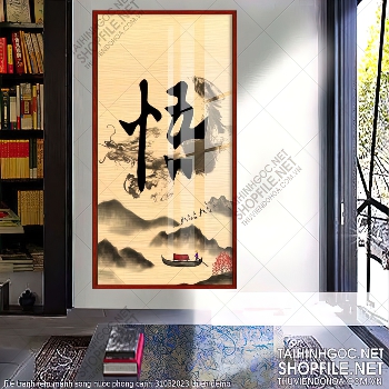 file tranh rem manh song nuoc phong canh 31032023 thien