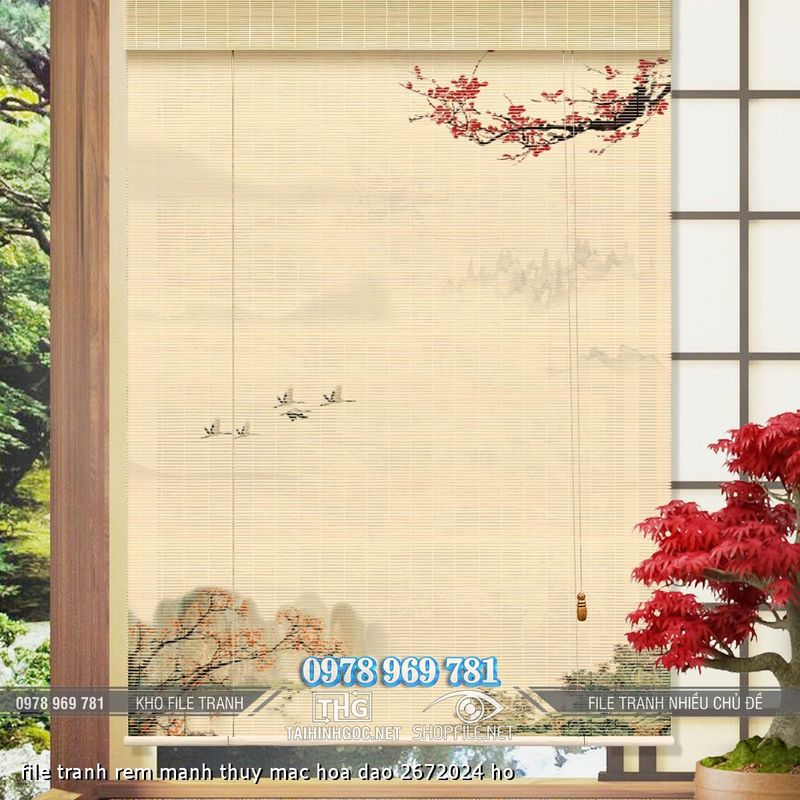 file tranh rem manh thuy mac hoa dao 2672024 ho