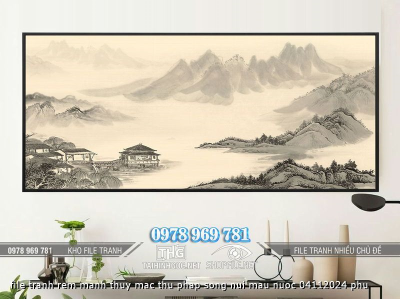 file tranh rem manh thuy mac thu phap song nui mau nuoc 04112024 phu