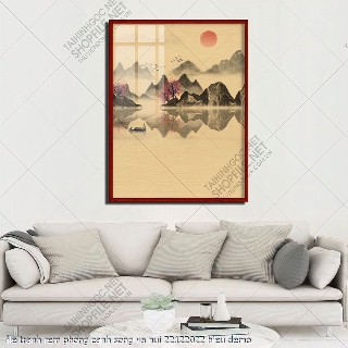 file tranh rem phong canh song va nui 22122022 hieu