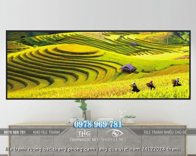 file tranh ruong bac thang phong canh lang que viet nam 24122024 thanh