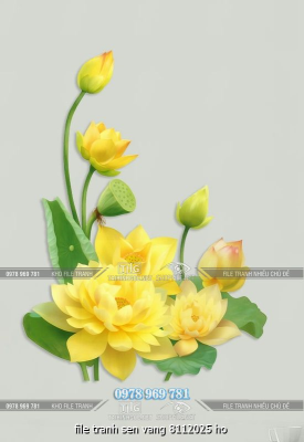 file tranh sen vang 8112025 ho