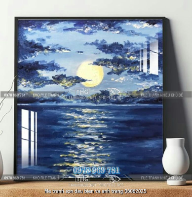 file tranh son dau bien va anh trang 06062025