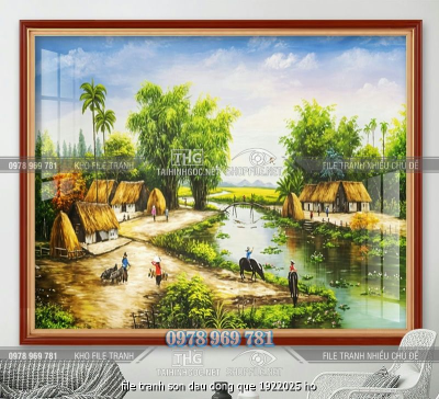 file tranh son dau dong que 1922025 ho
