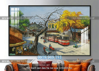 file tranh son dau ha noi xua 2232025 ho