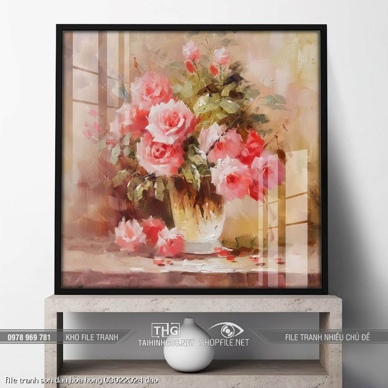 file tranh son dau hoa hong 03022024 dao