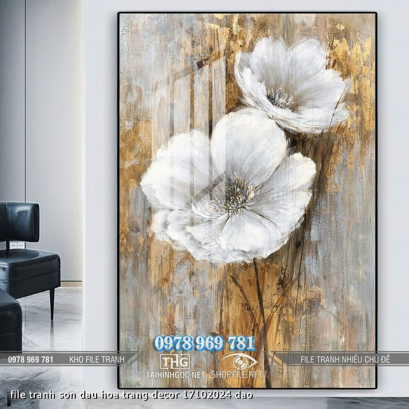 file tranh son dau hoa trang decor 17102024 dao