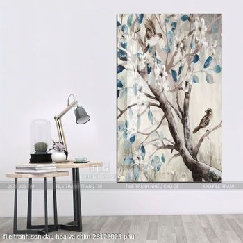 file tranh son dau hoa va chim 28122023 phu