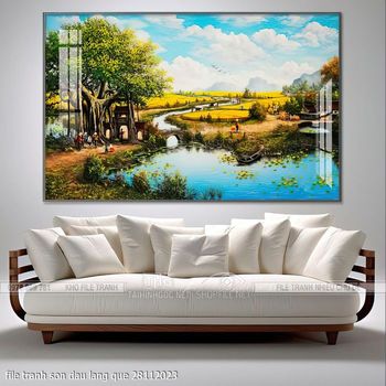 file tranh son dau lang que 28112023