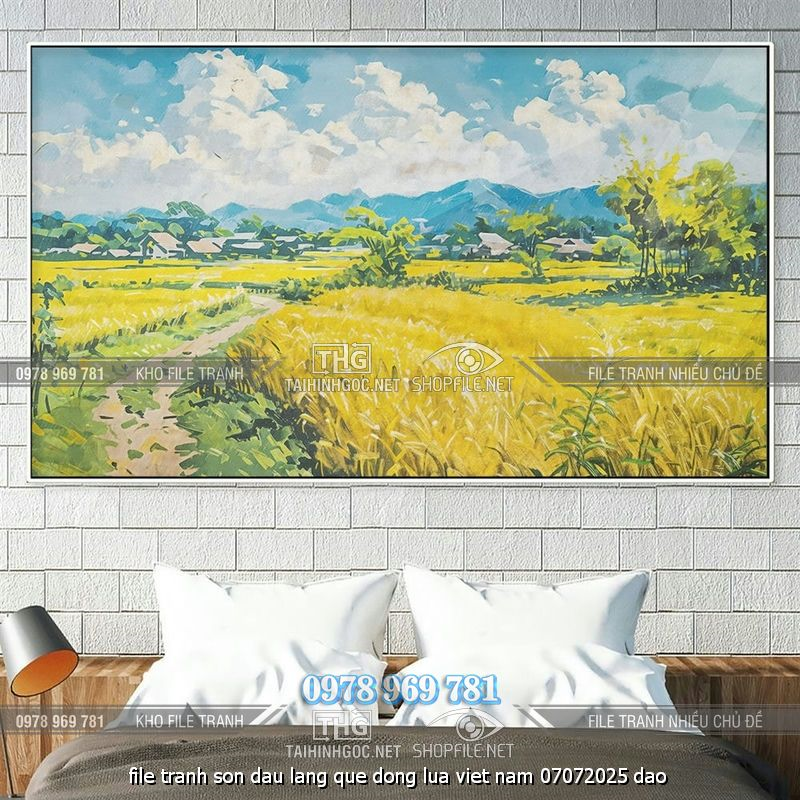 file tranh son dau lang que dong lua viet nam 07072025 dao
