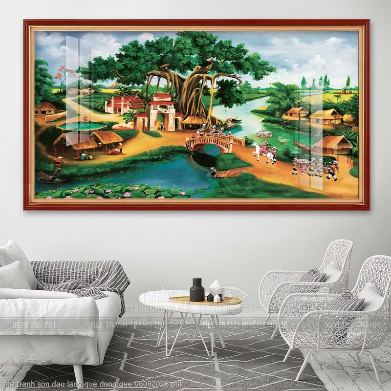 file tranh son dau lang que dong que 06062023 phu