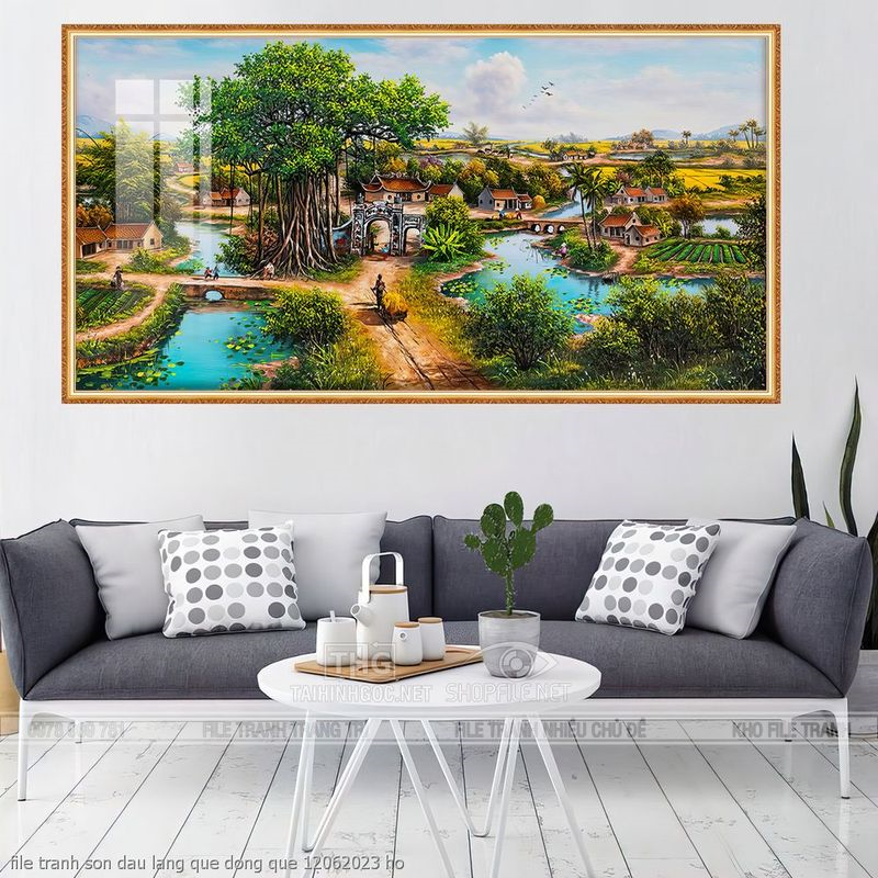 file tranh son dau lang que dong que 12062023 ho