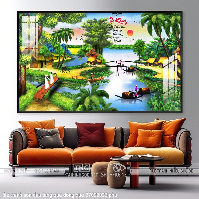 file tranh son dau lang que dong que 27092023 phu