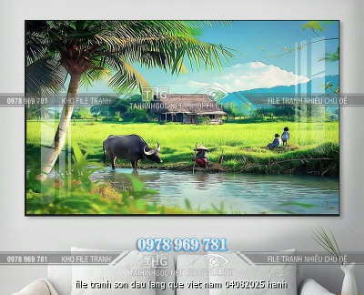 file tranh son dau lang que viet nam 04082025 hanh