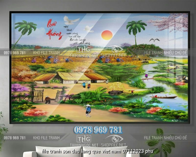 file tranh son dau lang que viet nam 07112023 phu
