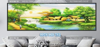 file tranh son dau lang que viet nam 11022025