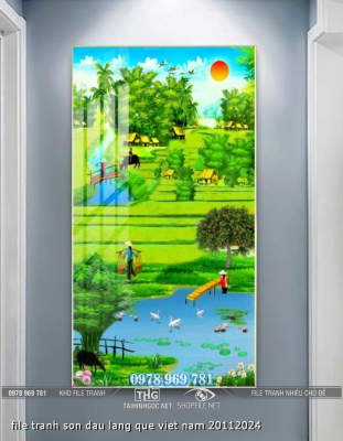 file tranh son dau lang que viet nam 20112024