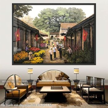 file tranh son dau ngay tet 1912024 ho